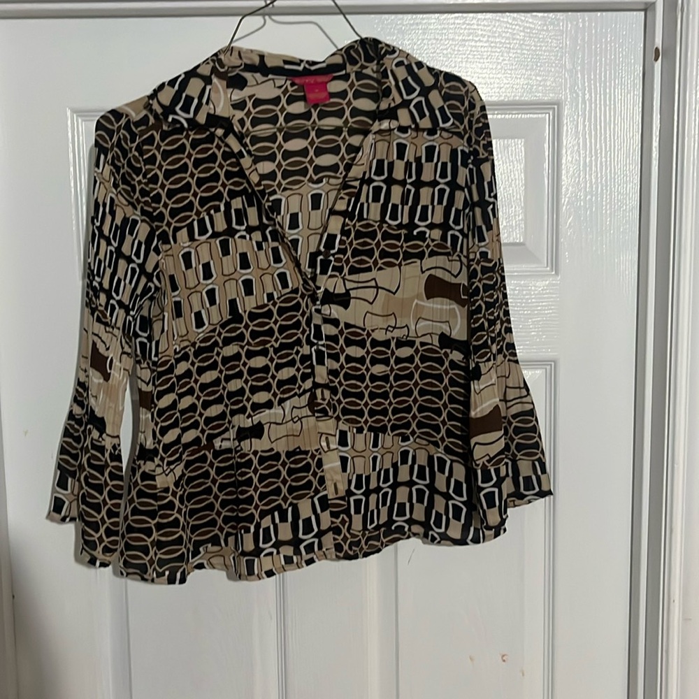 Vintage funky patterned shirt